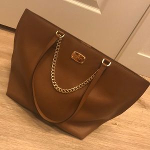 Michael Kors Janine leather tote